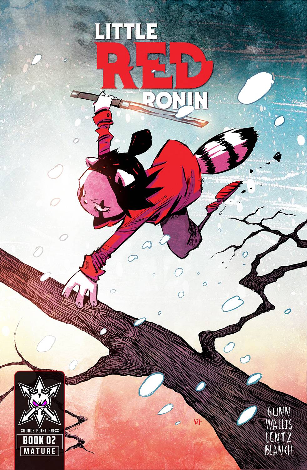 SOURCE POINT PRESS COMIC BOOK VF/NM LITTLE RED RONIN #2 CVR A WALLIS (MR)