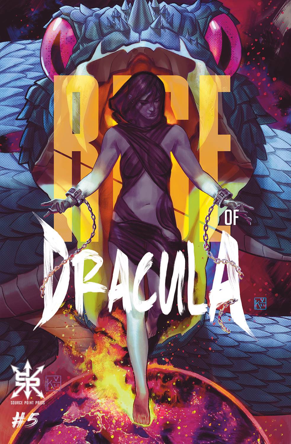 SOURCE POINT PRESS COMIC BOOK VF/NM RISE OF DRACULA #5 (OF 6) (MR)