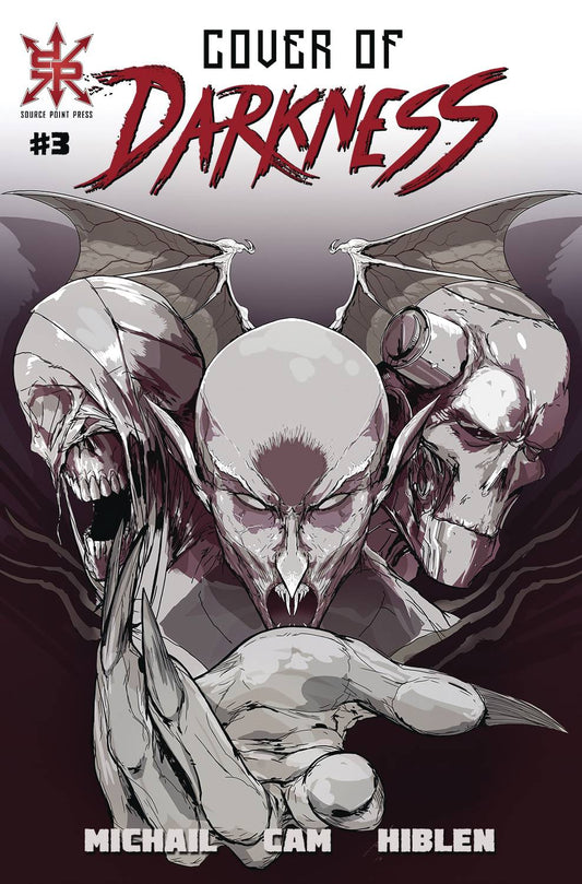 SOURCE POINT PRESS COMIC BOOKS VF/NM COVER OF DARKNESS #3 CVR A HIBLEN (MR)