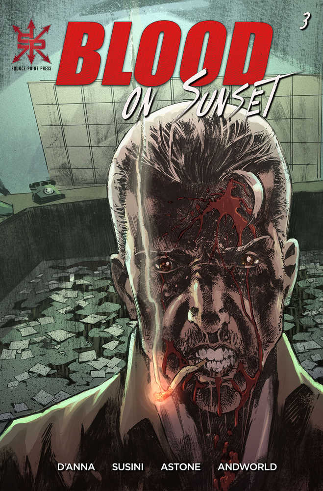 SOURCE POINT PRESS Comics Blood On Sunset #3 (Of 5) (Mature)