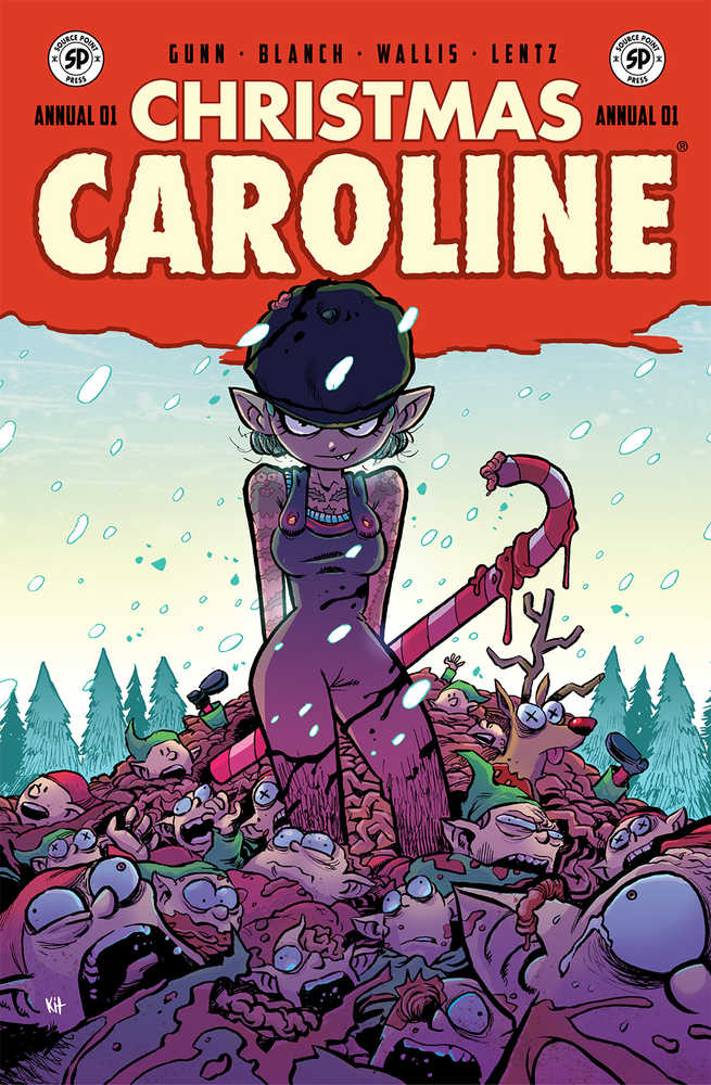 SOURCE POINT PRESS Comics Christmas Caroline Annual #1 (Mature)