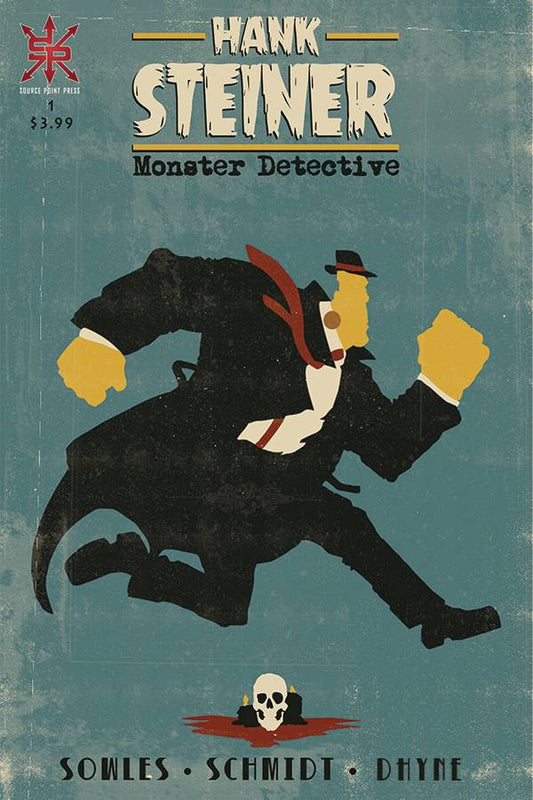 SOURCE POINT PRESS Comics HANK STEINER MONSTER DETECTIVE #1