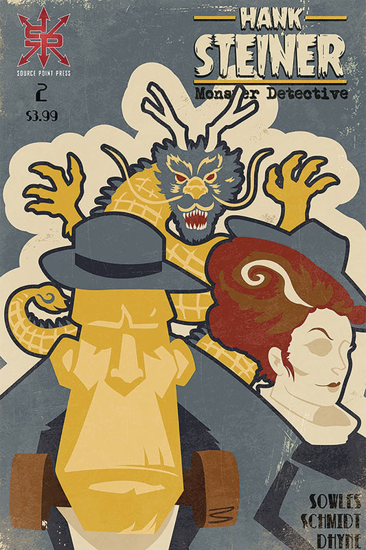 SOURCE POINT PRESS Comics HANK STEINER MONSTER DETECTIVE #2 (MR)