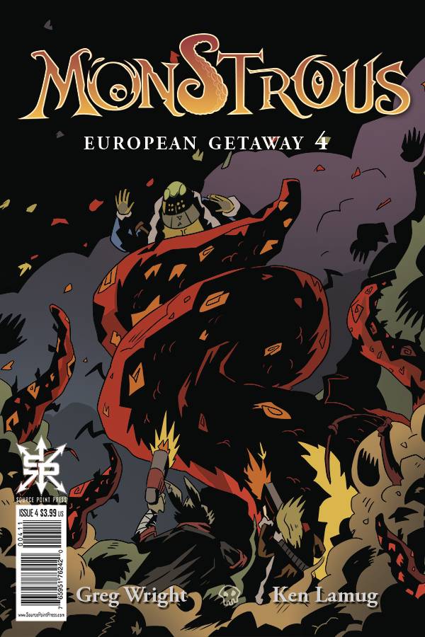 SOURCE POINT PRESS SOURCE POINT PRESS MONSTROUS EUROPEAN GETAWAY #4 (OF 4)