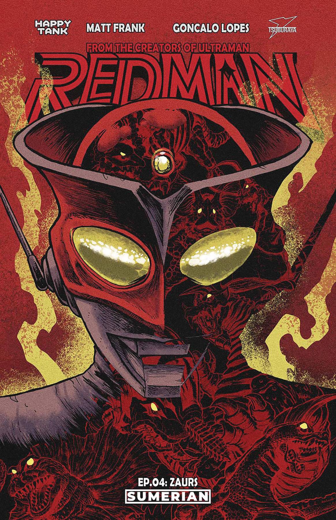 SUMERIAN COMICS COMIC BOOKS REDMAN #4 (OF 5) CVR A FRANK (MR)