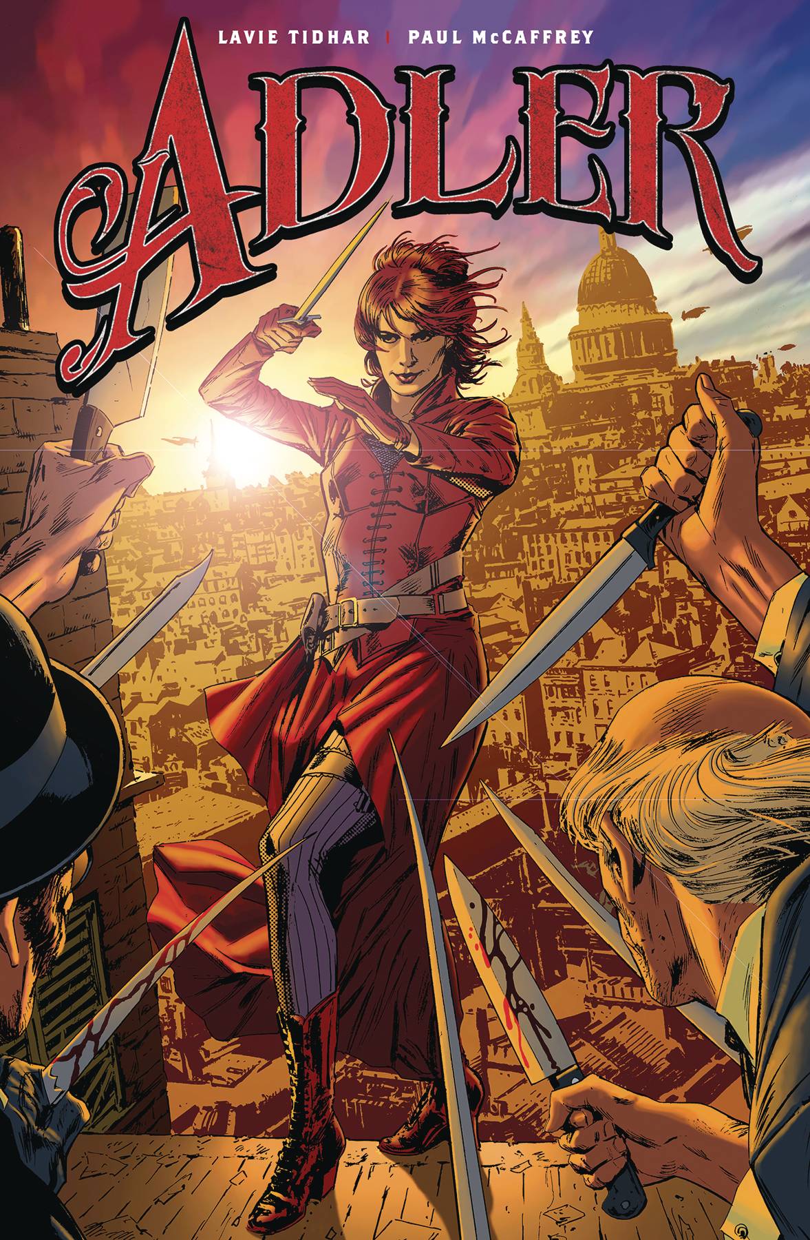 TITAN COMICS ADLER #1 CVR A GUICE