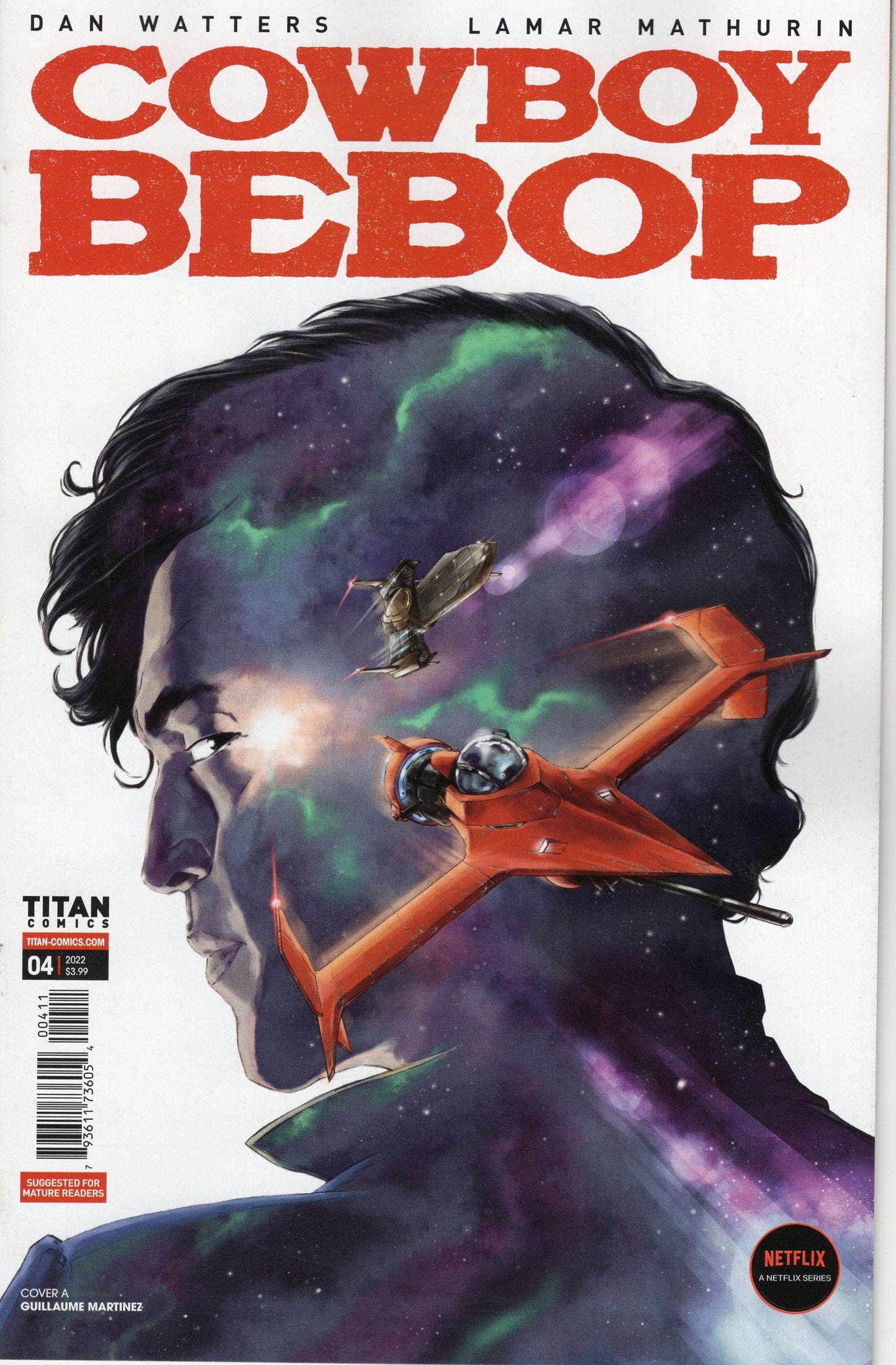 TITAN COMICS COMIC BOOK VF/NM COWBOY BEBOP #4 CVR A MARTINEZ