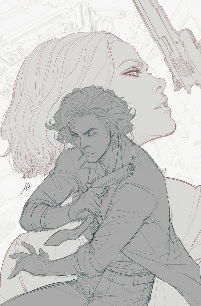 TITAN COMICS COMIC BOOKS VF/NM Cowboy Bebop #1 2ND Printing Artgerm Line Art
