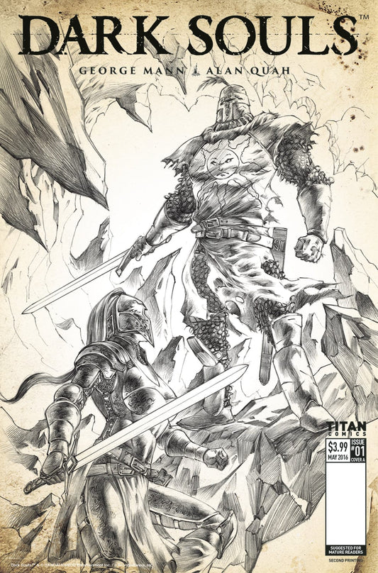 TITAN COMICS Comics DARK SOULS #1 2ND PTG