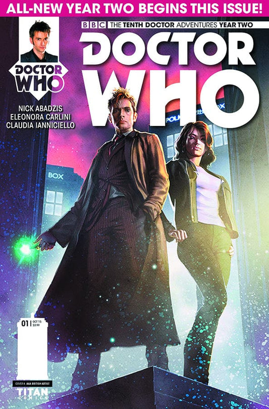 TITAN COMICS Comics DOCTOR WHO 10TH YEAR TWO #1 REG RONALD