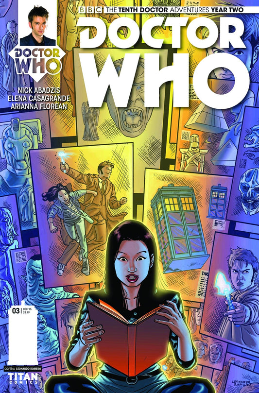 TITAN COMICS Comics DOCTOR WHO 10TH YEAR TWO #3 REG ROMERO