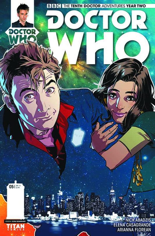 TITAN COMICS Comics DOCTOR WHO 10TH YEAR TWO #5 REG CASAGRANDE