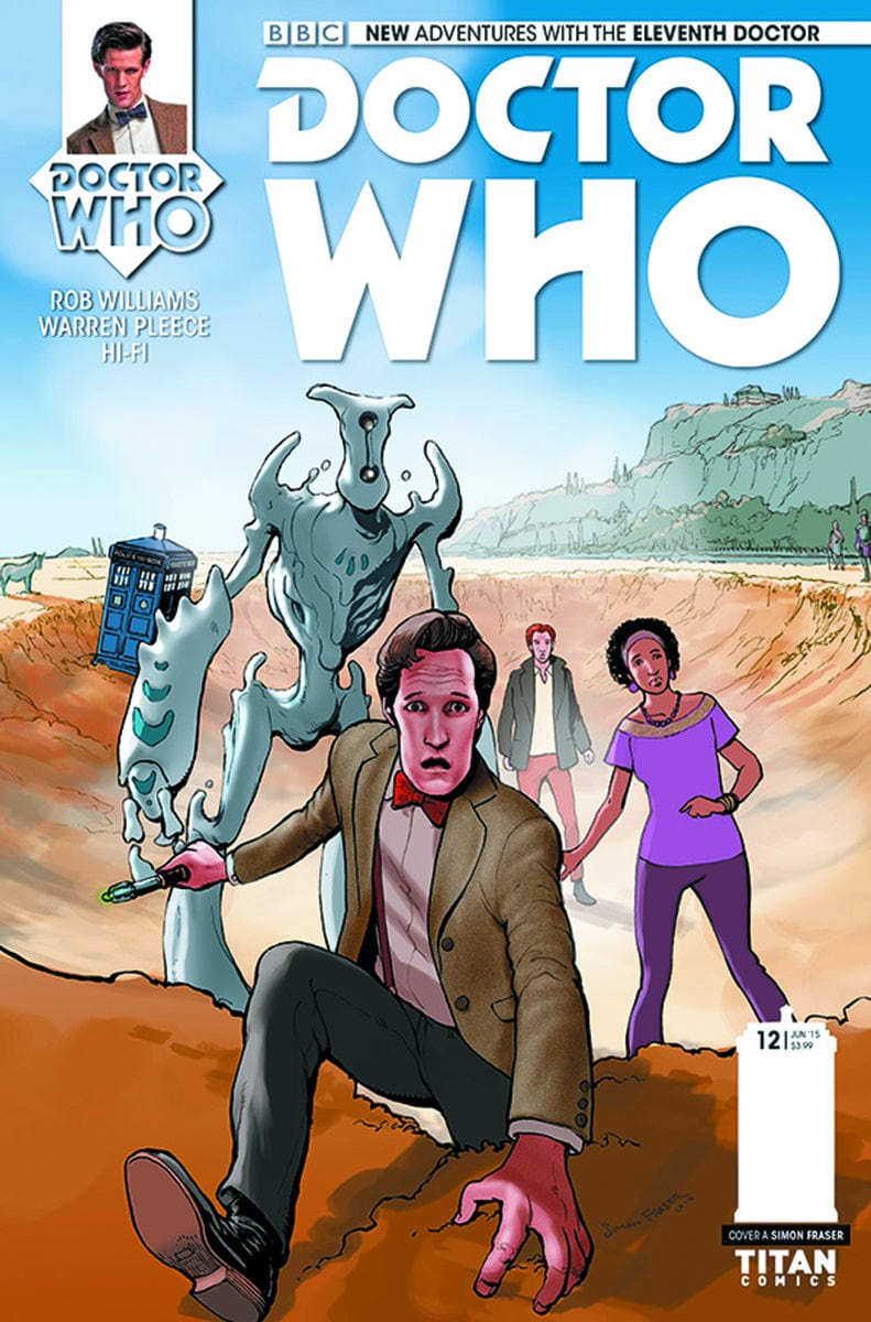 TITAN COMICS Comics DOCTOR WHO 11TH #12 REG FRASER