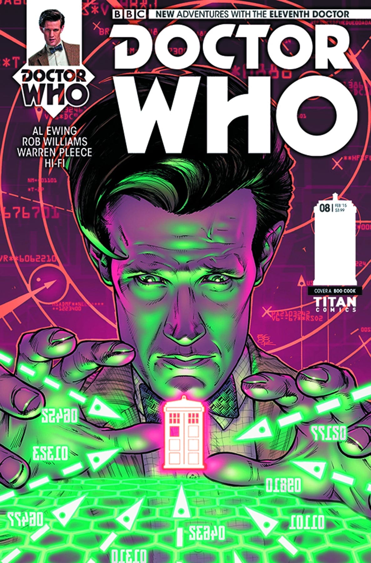 TITAN COMICS Comics DOCTOR WHO 11TH #8 REG COOK