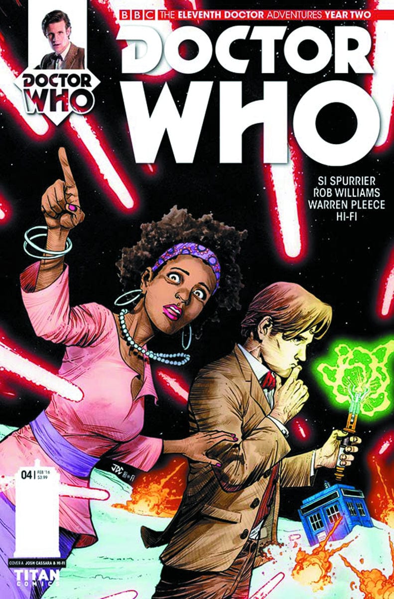 TITAN COMICS Comics DOCTOR WHO 11TH YEAR TWO #4 REG CASSARA & GUERRERO