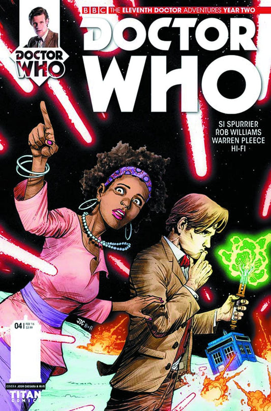 TITAN COMICS Comics DOCTOR WHO 11TH YEAR TWO #4 REG CASSARA & GUERRERO