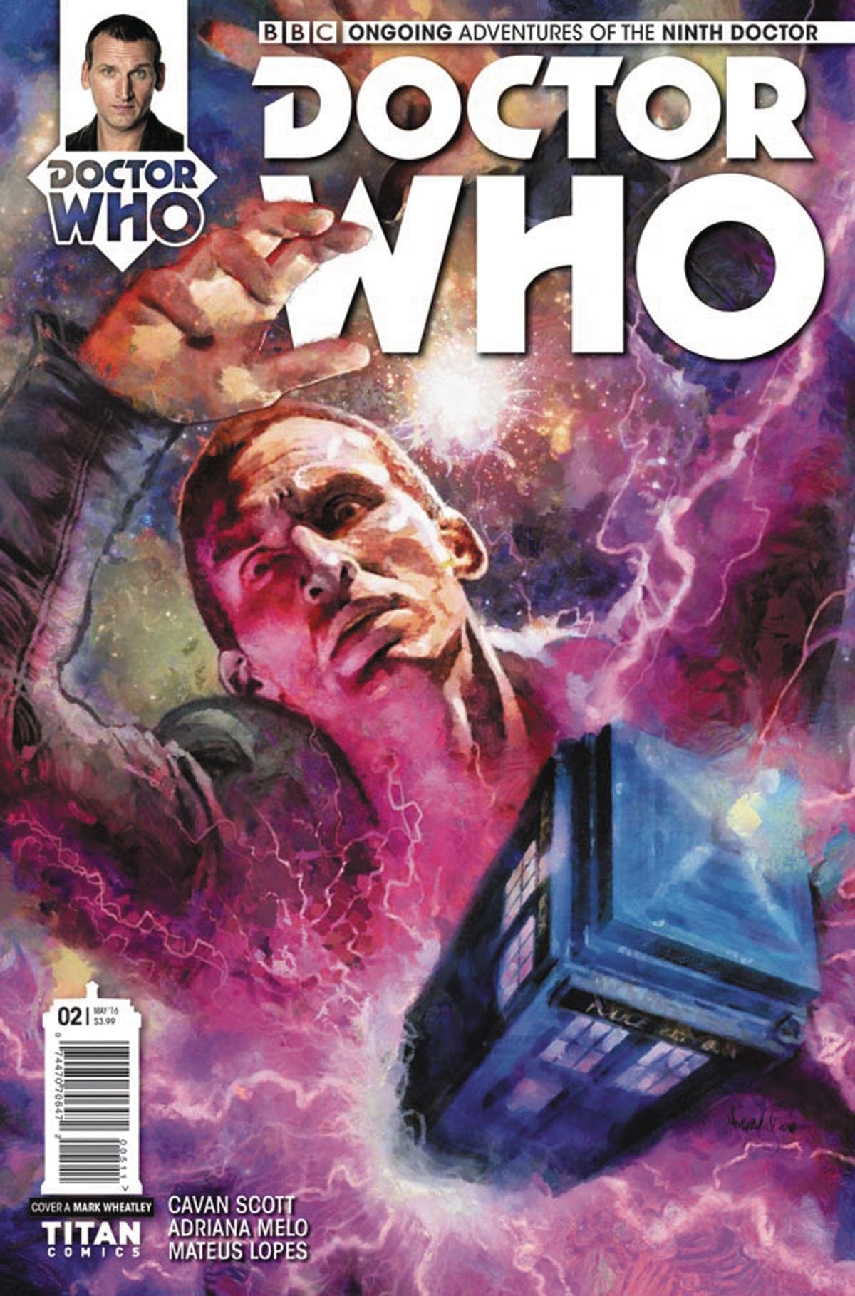 TITAN COMICS Comics DOCTOR WHO 9TH #2 CVR A WHEATLEY