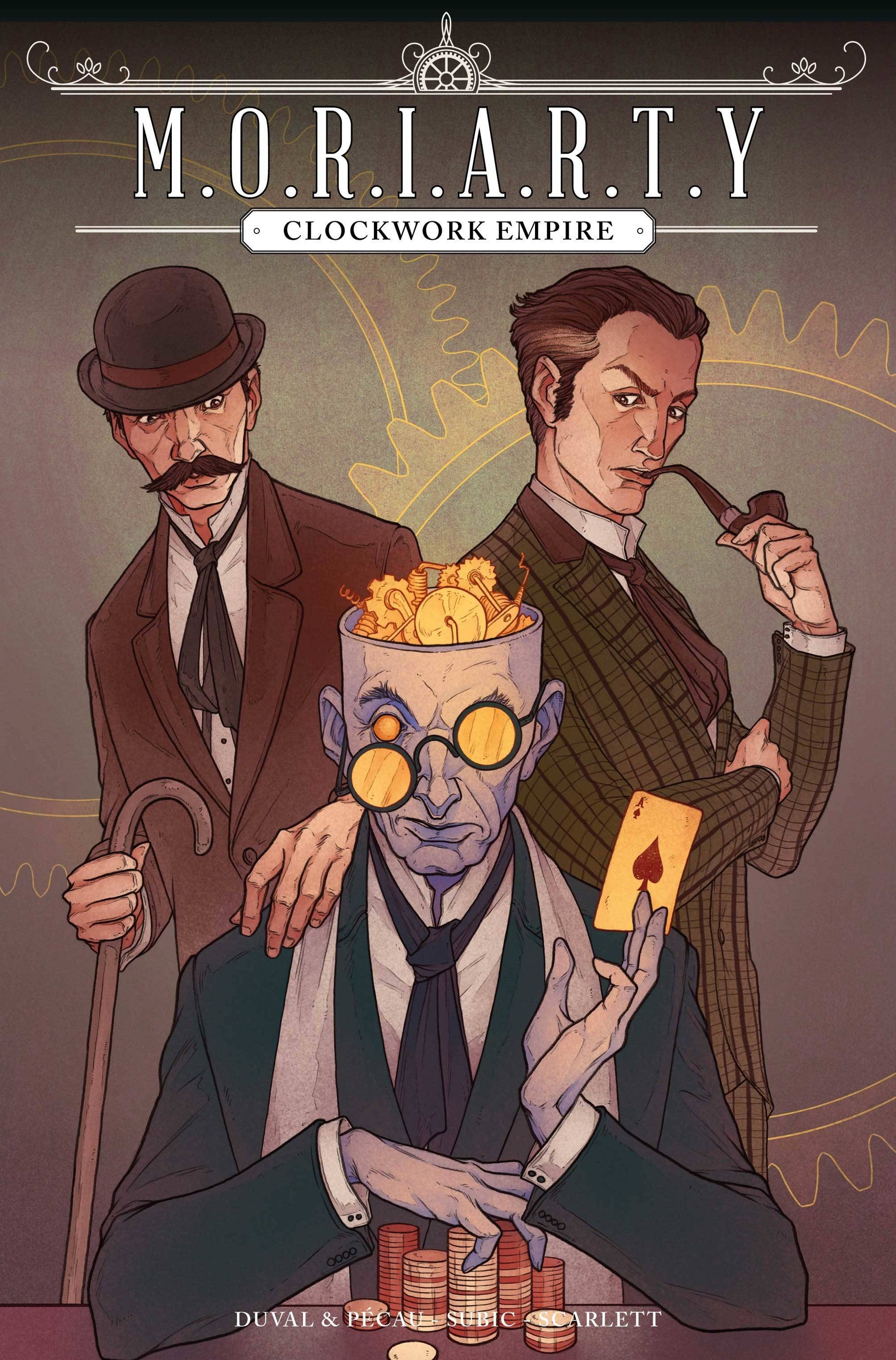 TITAN COMICS Comics MORIARTY CLOCKWORK EMPIRE #1 CVR A SIMECKOVA (MR)