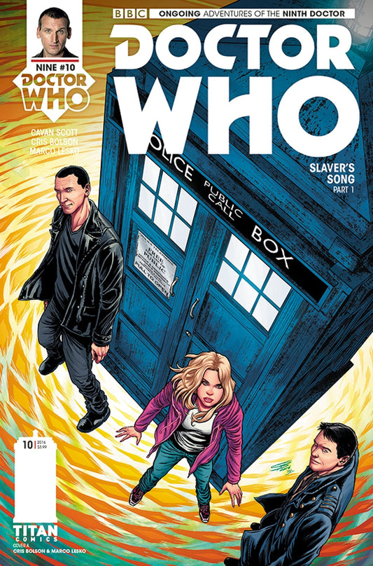 TITAN COMICS Comics VF DOCTOR WHO 9TH #10 CVR A BOLSON
