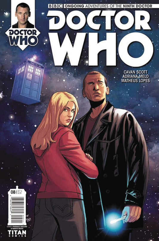 TITAN COMICS Comics VF DOCTOR WHO 9TH #8 CVR A QUALANO
