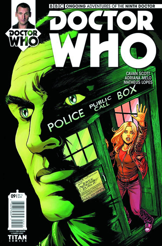 TITAN COMICS Comics VF DOCTOR WHO 9TH #9 CVR A BOLSON