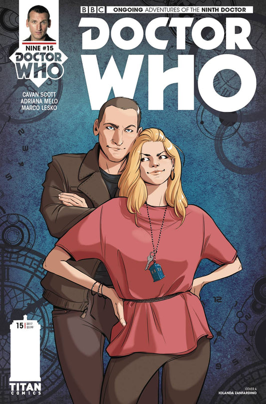TITAN COMICS DOCTOR WHO 9TH #15 CVR A ZANFARDINO