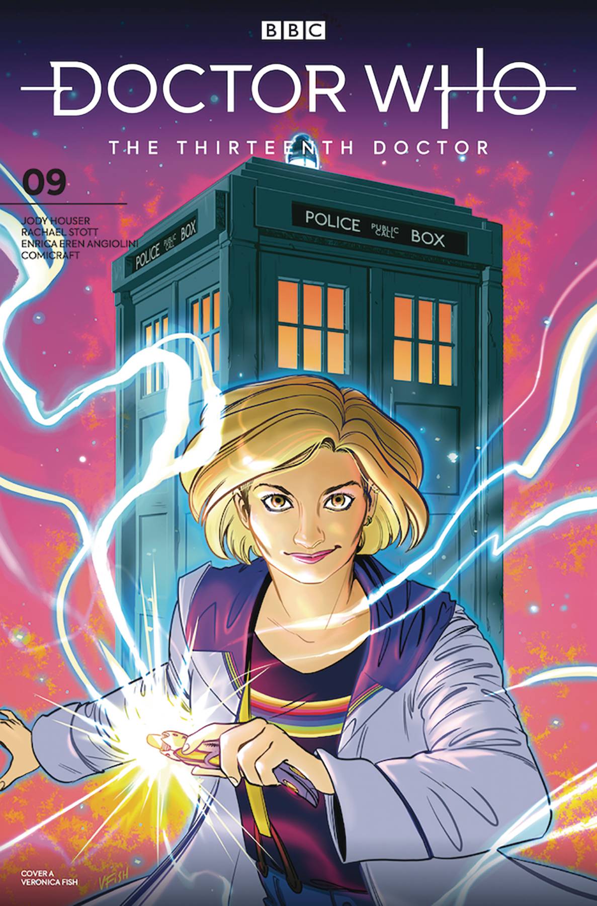 TITAN COMICS TITAN COMICS DOCTOR WHO 13TH #9 CVR A FISH
