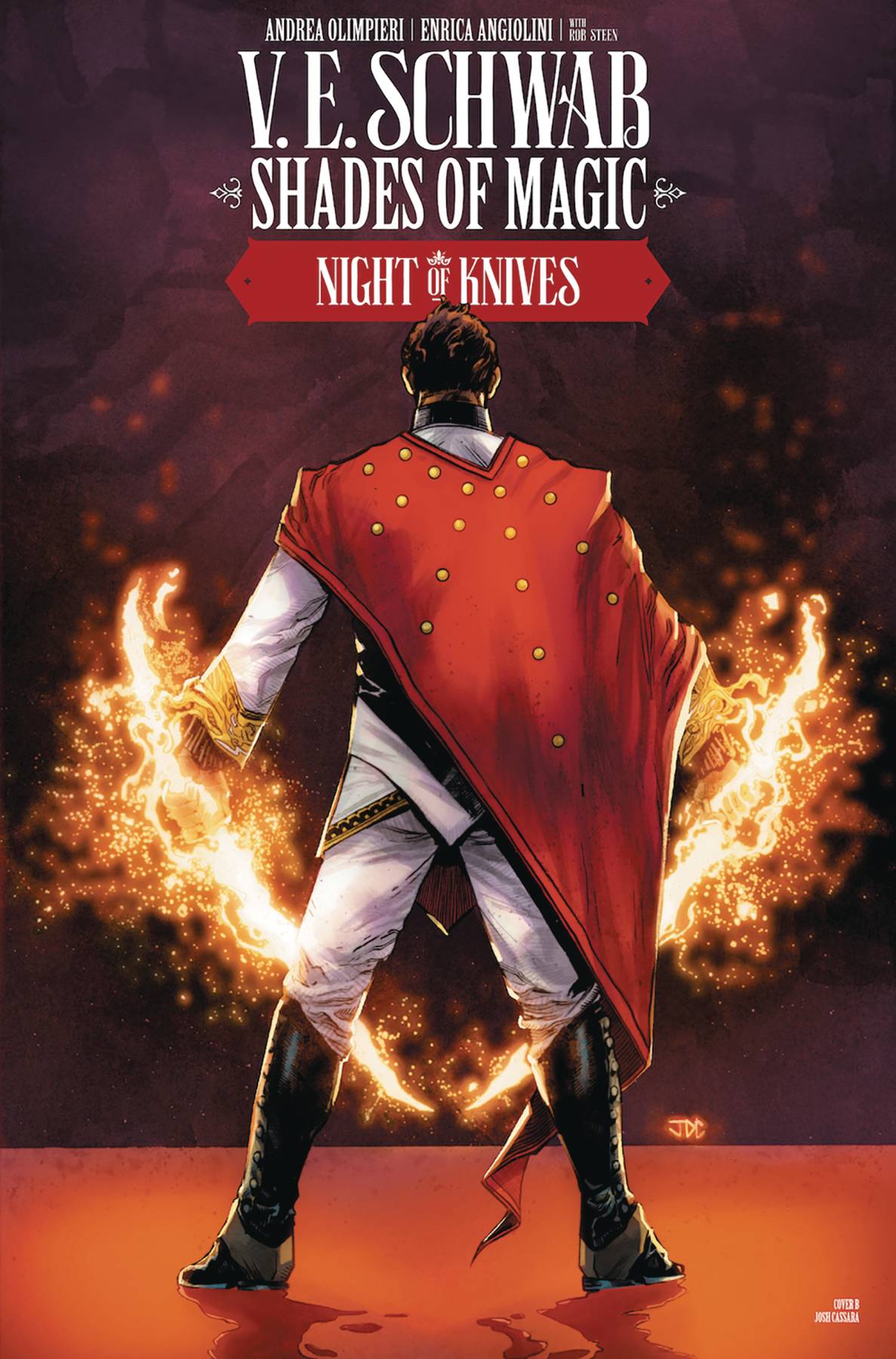 TITAN COMICS TITAN COMICS SHADES OF MAGIC #5 CVR B CASSARA
