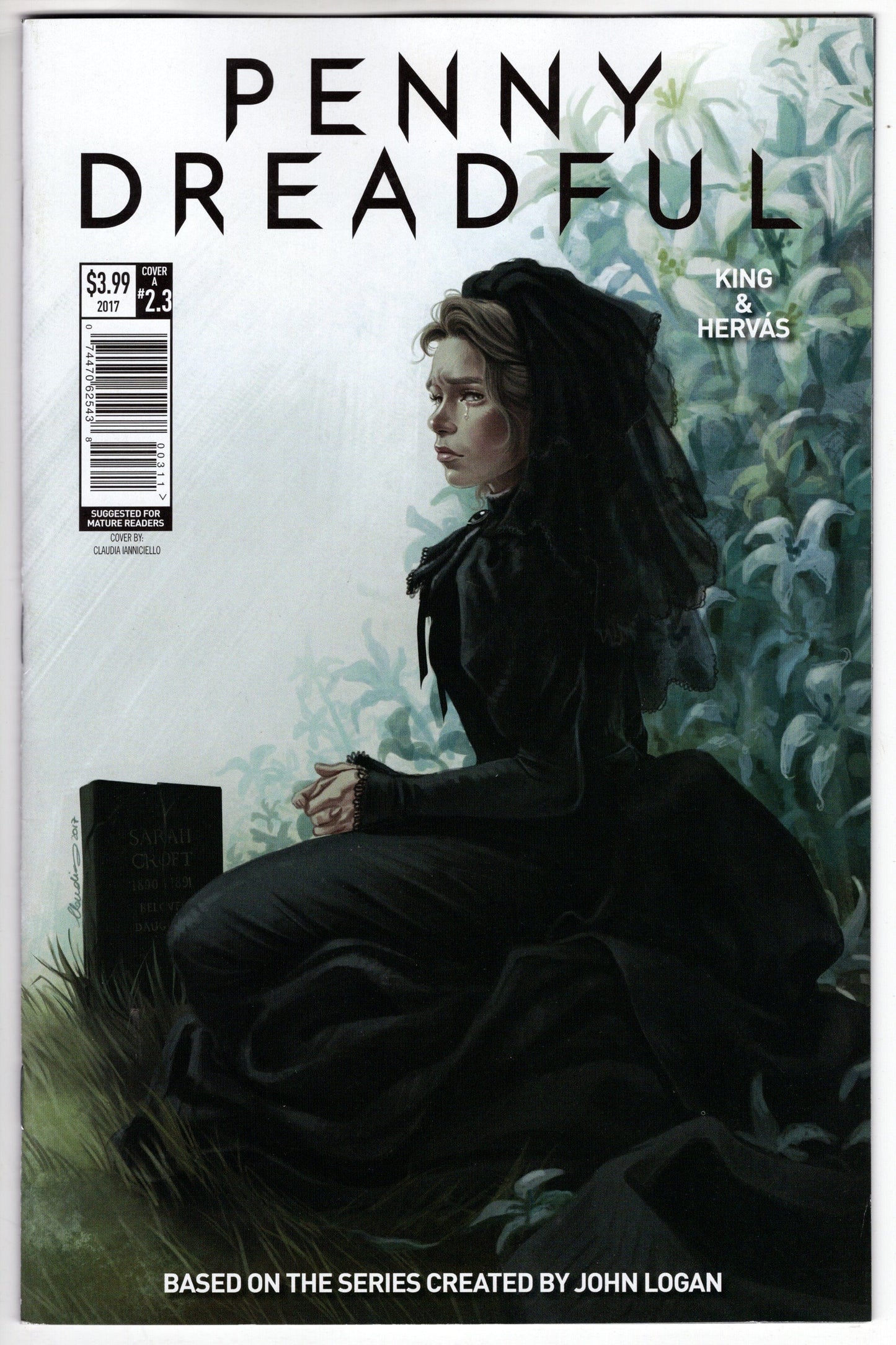 TITAN COMICS VF/NM PENNY DREADFUL #3 CVR A IANNICELLO