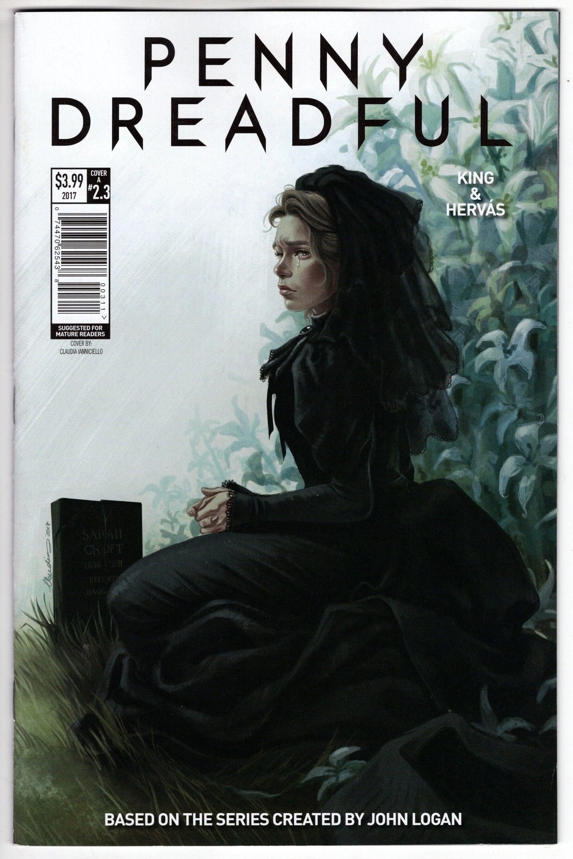 TITAN COMICS VF/NM PENNY DREADFUL #3 CVR A IANNICELLO