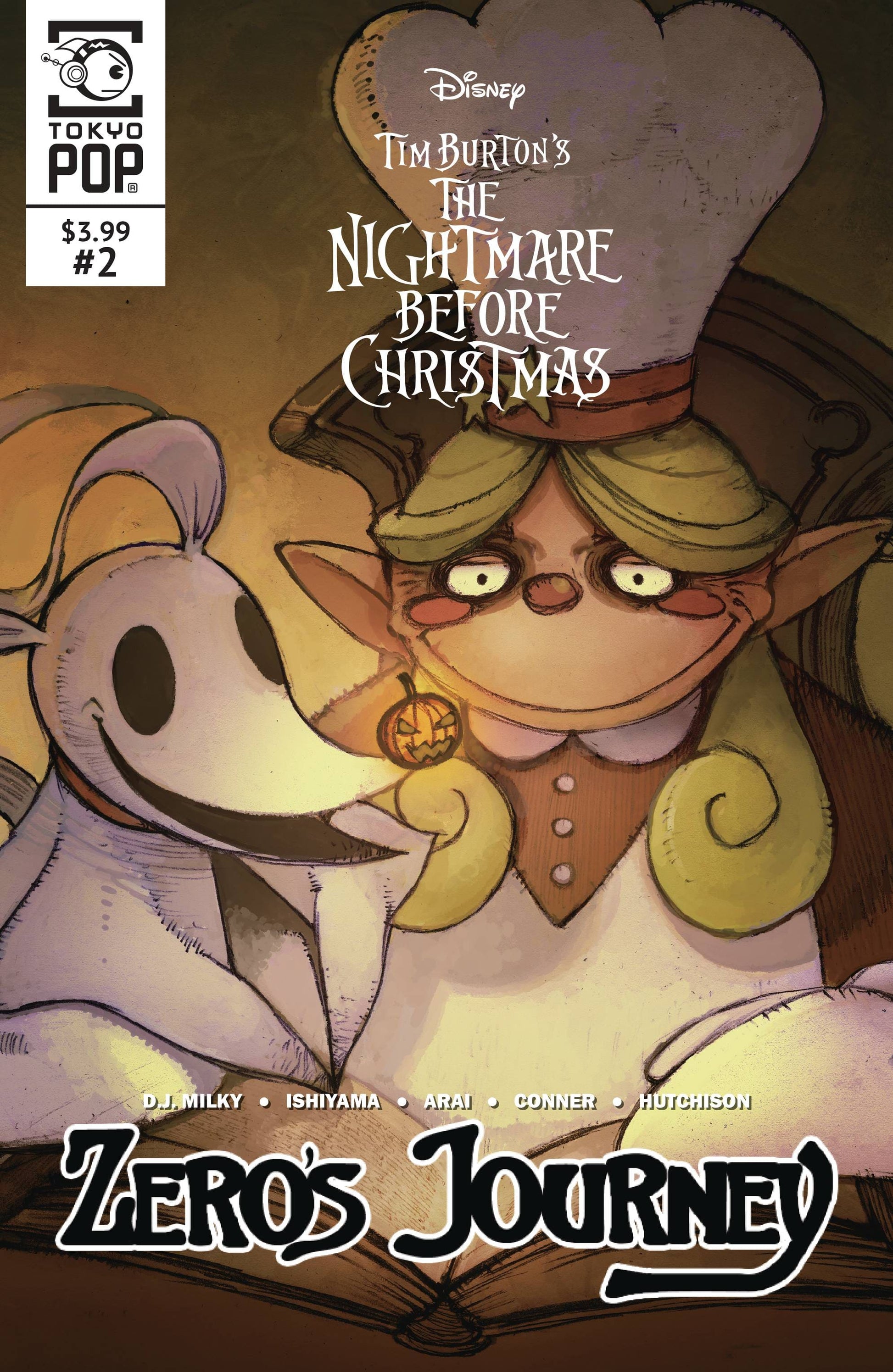 TOKYOPOP NIGHTMARE BEFORE CHRISTMAS ZEROS JOURNEY #2