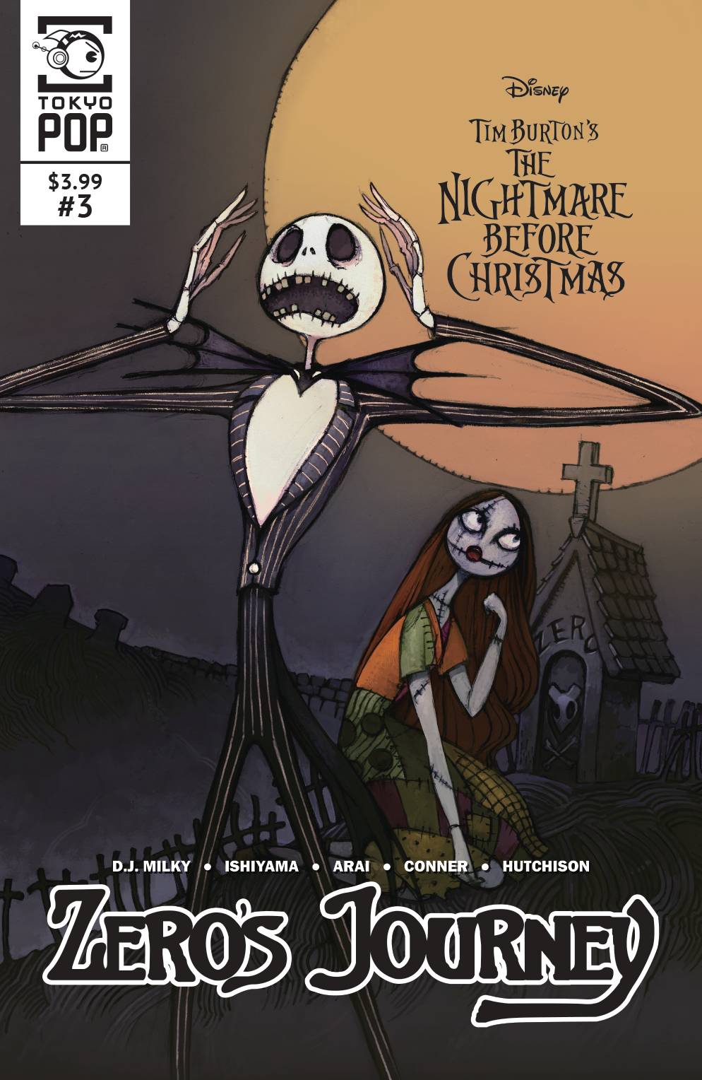 TOKYOPOP NIGHTMARE BEFORE CHRISTMAS ZEROS JOURNEY #3
