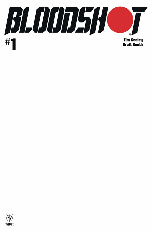 VALIANT ENTERTAINMENT LLC BLOODSHOT (2019) #1 CVR E BLANK