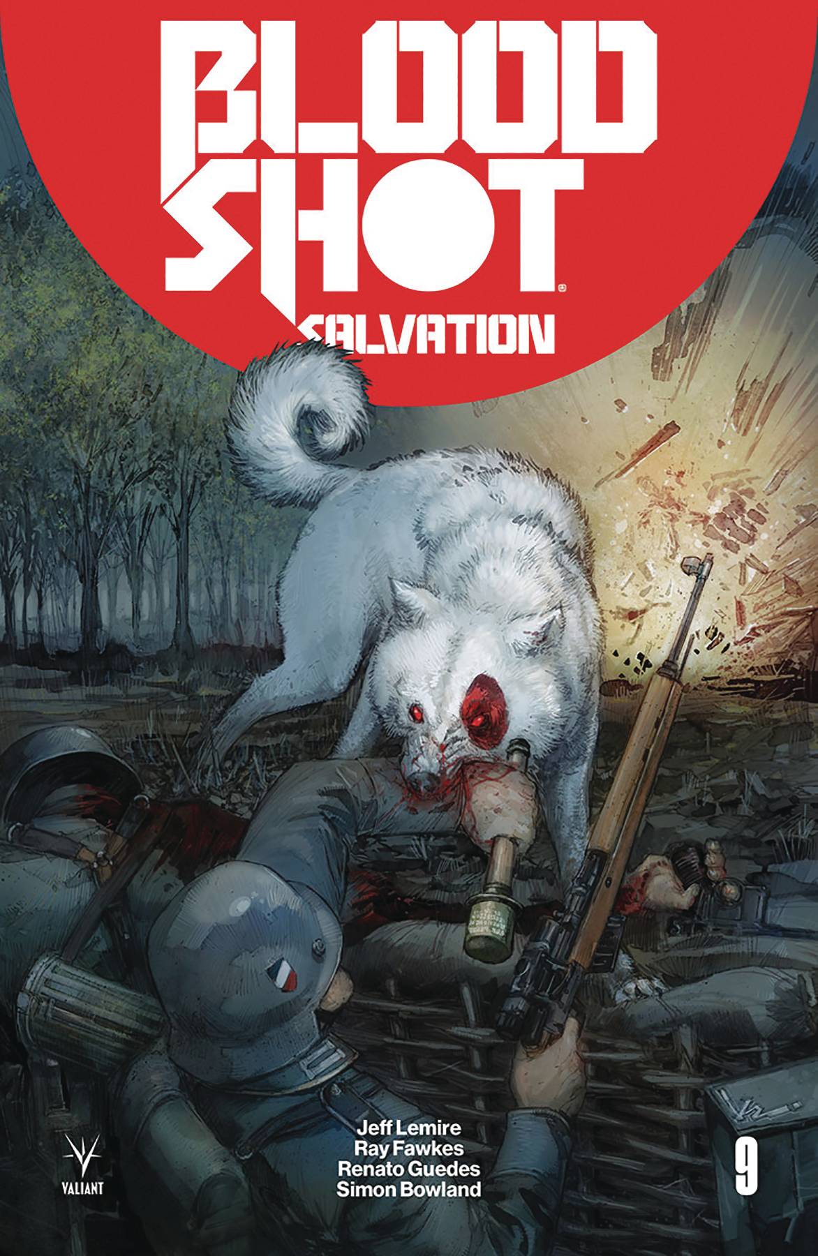VALIANT ENTERTAINMENT LLC BLOODSHOT SALVATION #9 CVR A ROCAFORT