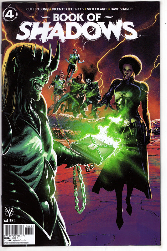 VALIANT ENTERTAINMENT LLC COMIC BOOK Book Of Shadows #4 Cover A Albuquerque