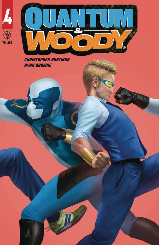 VALIANT ENTERTAINMENT LLC COMIC BOOK QUANTUM & WOODY (2020) #4 (OF 4) CVR B RAHZZAH