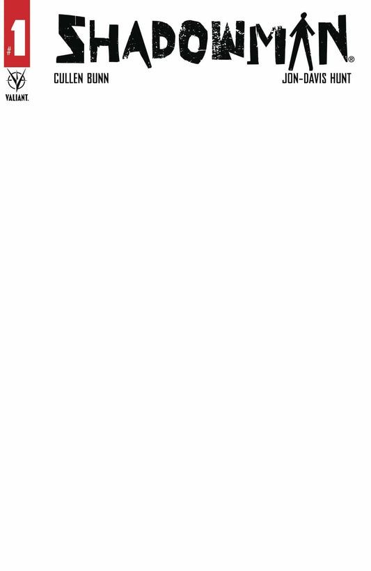 VALIANT ENTERTAINMENT LLC COMIC BOOK SHADOWMAN (2020) #1 CVR D BLANK (RES)