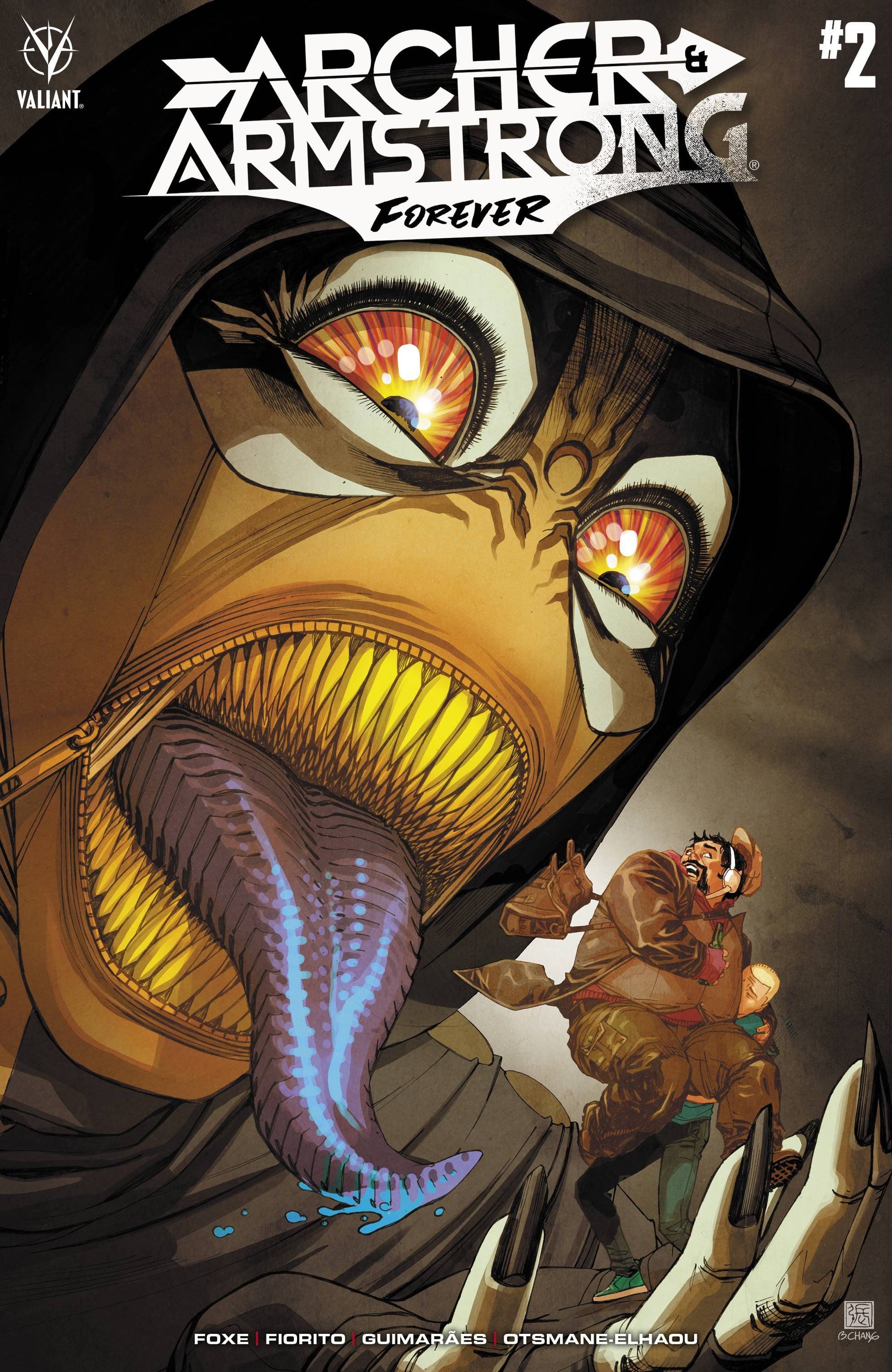 VALIANT ENTERTAINMENT LLC COMIC BOOK VF/NM ARCHER & ARMSTRONG FOREVER #2 CVR A CHANG