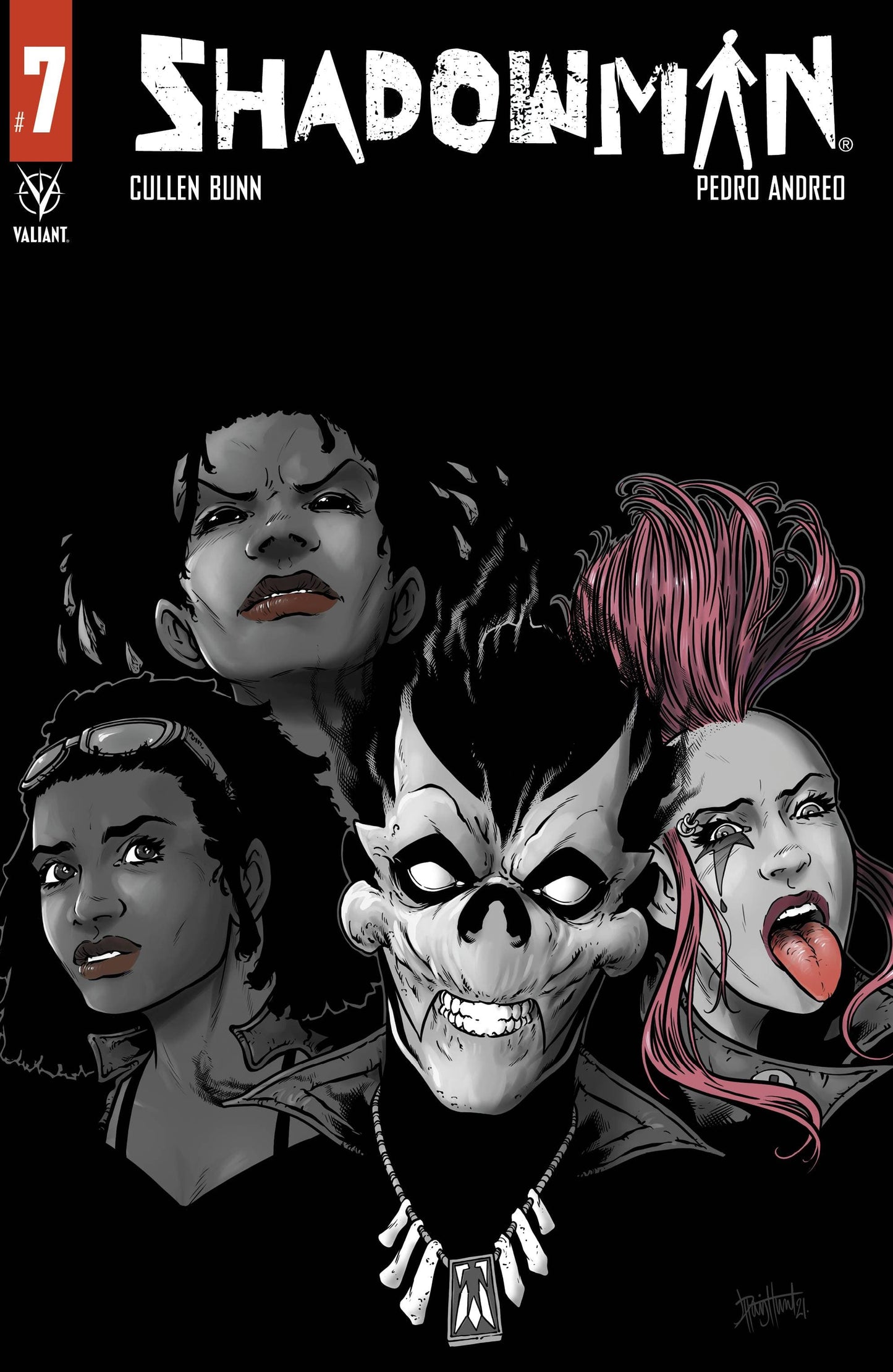 VALIANT ENTERTAINMENT LLC COMIC BOOK VF/NM SHADOWMAN (2020) #7 CVR A HUNT