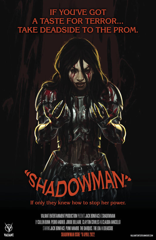 VALIANT ENTERTAINMENT LLC COMIC BOOK VF/NM SHADOWMAN (2020) #8 CVR B IANICELLO