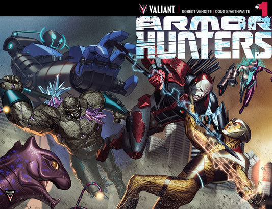 VALIANT ENTERTAINMENT LLC Comics ARMOR HUNTERS #1 (OF 4) CVR A REG (AH)