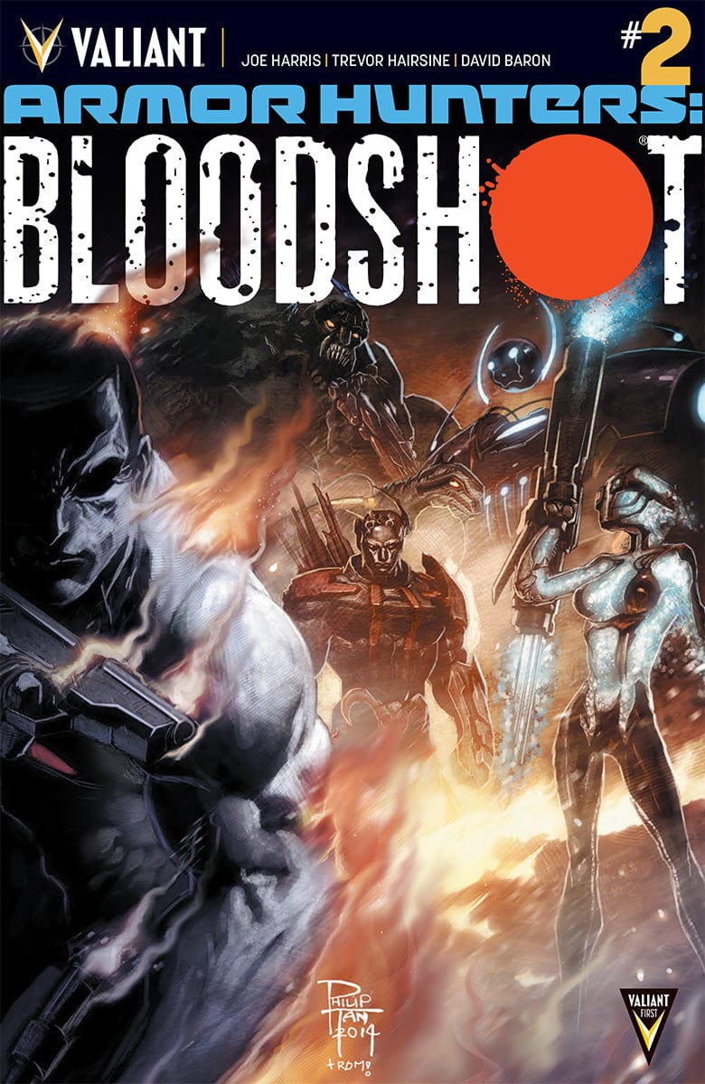 VALIANT ENTERTAINMENT LLC Comics ARMOR HUNTERS BLOODSHOT #2 (OF 3) REG TAN (AH)