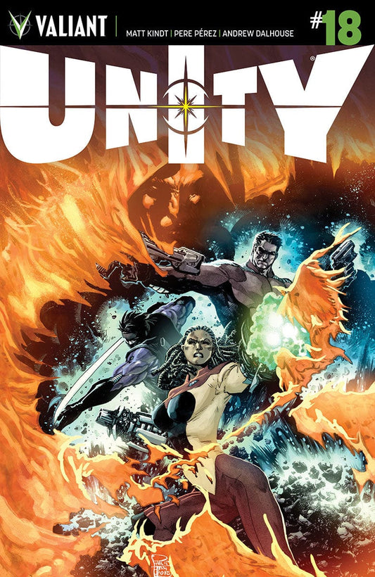 VALIANT ENTERTAINMENT LLC Comics UNITY #18 CVR B TAN