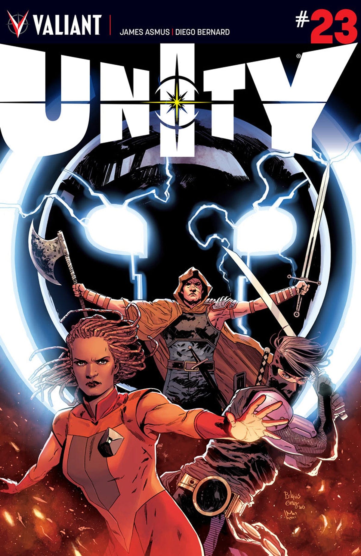 VALIANT ENTERTAINMENT LLC Comics UNITY #23 CVR A EVELY (NEW ARC)