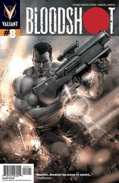 VALIANT ENTERTAINMENT LLC Comics VF/NM BLOODSHOT #8 VAR HAIRSINE CRAIN CVR