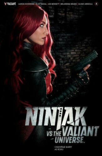 VALIANT ENTERTAINMENT LLC NINJAK VS VU #4 (OF 4) CVR C PHOTO