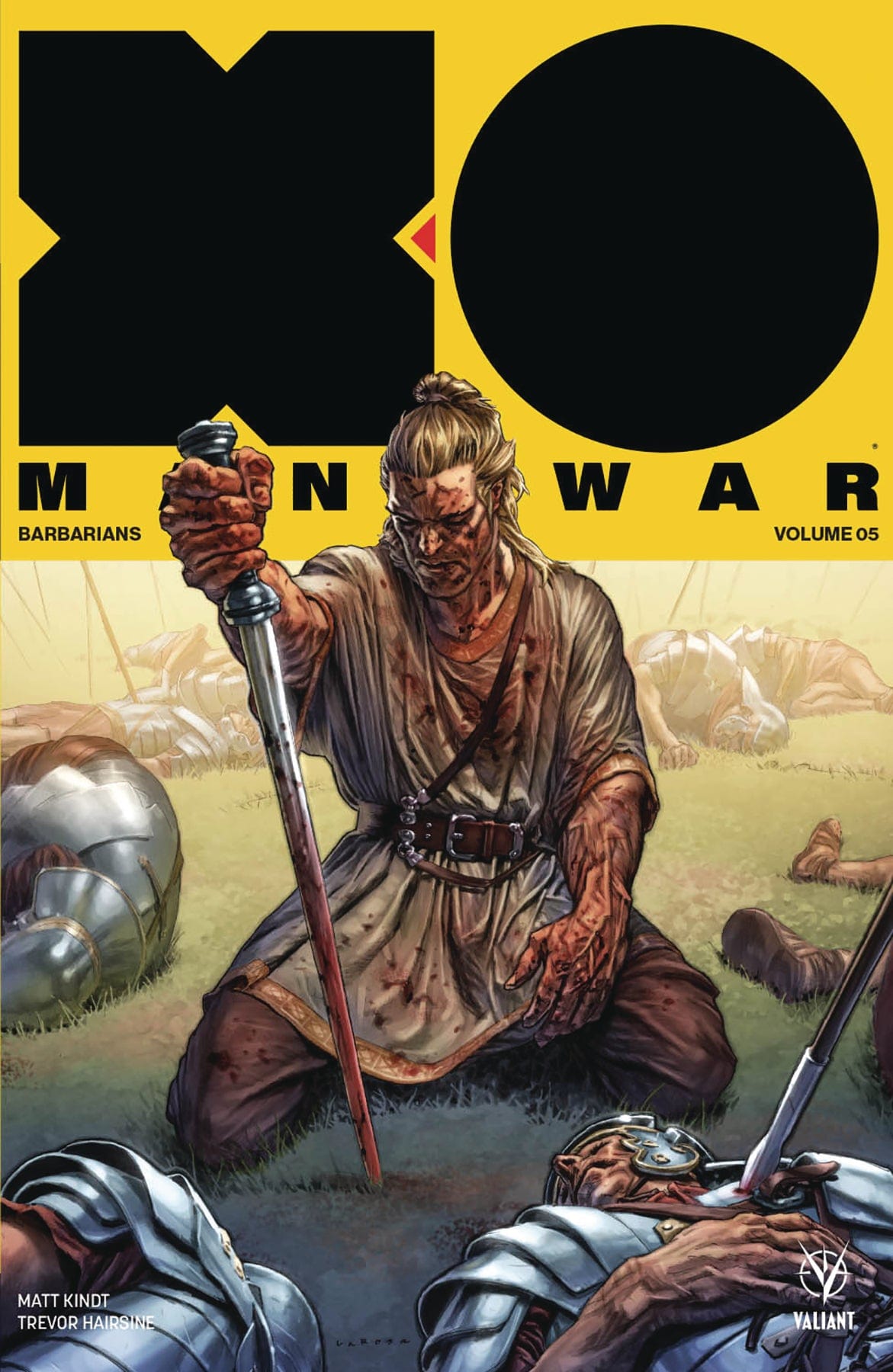 VALIANT ENTERTAINMENT LLC TRADE X-O MANOWAR (2017) TP VOL 05 BARBARIANS
