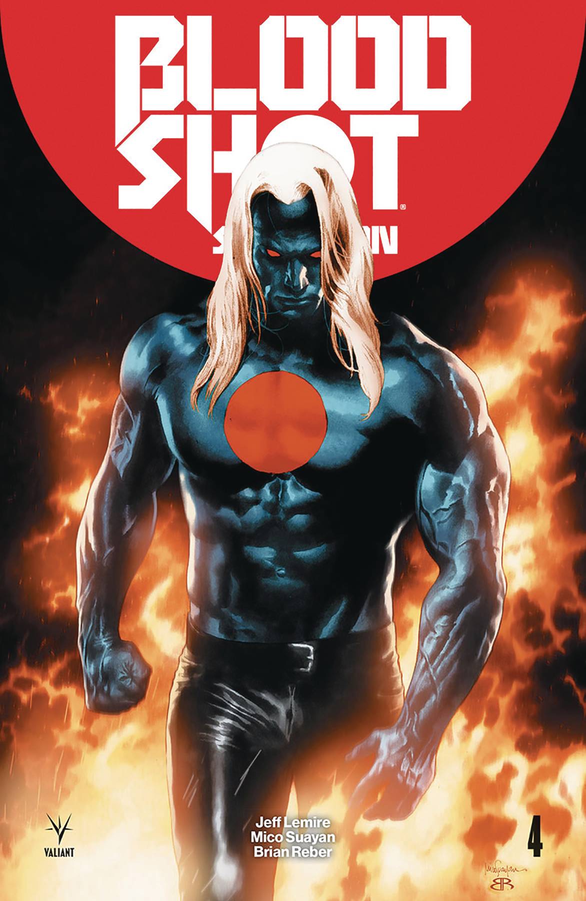 VALIANT ENTERTAINMENT LLC VALIANT COMICS BLOODSHOT SALVATION #4 CVR A SUAYAN