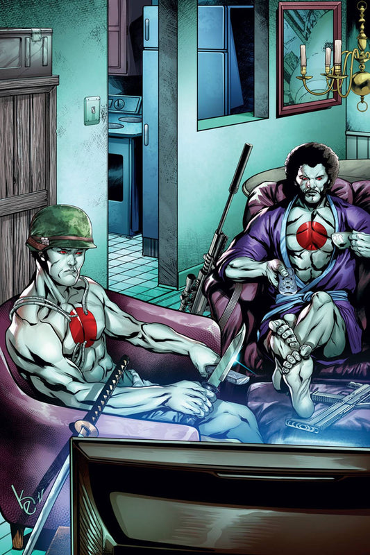 VALIANT ENTERTAINMENT LLC VALIANT COMICS BLOODSHOTS DAY OFF #1 CVR B EVANS