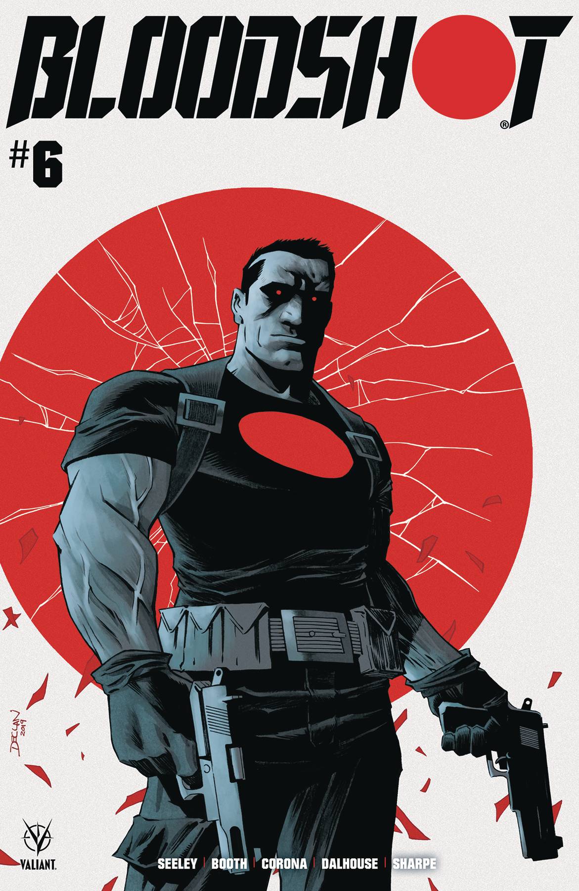 VALIANT ENTERTAINMENT LLC VALIANT ENTERTAINMENT LLC BLOODSHOT (2019) #6 CVR A SHALVEY